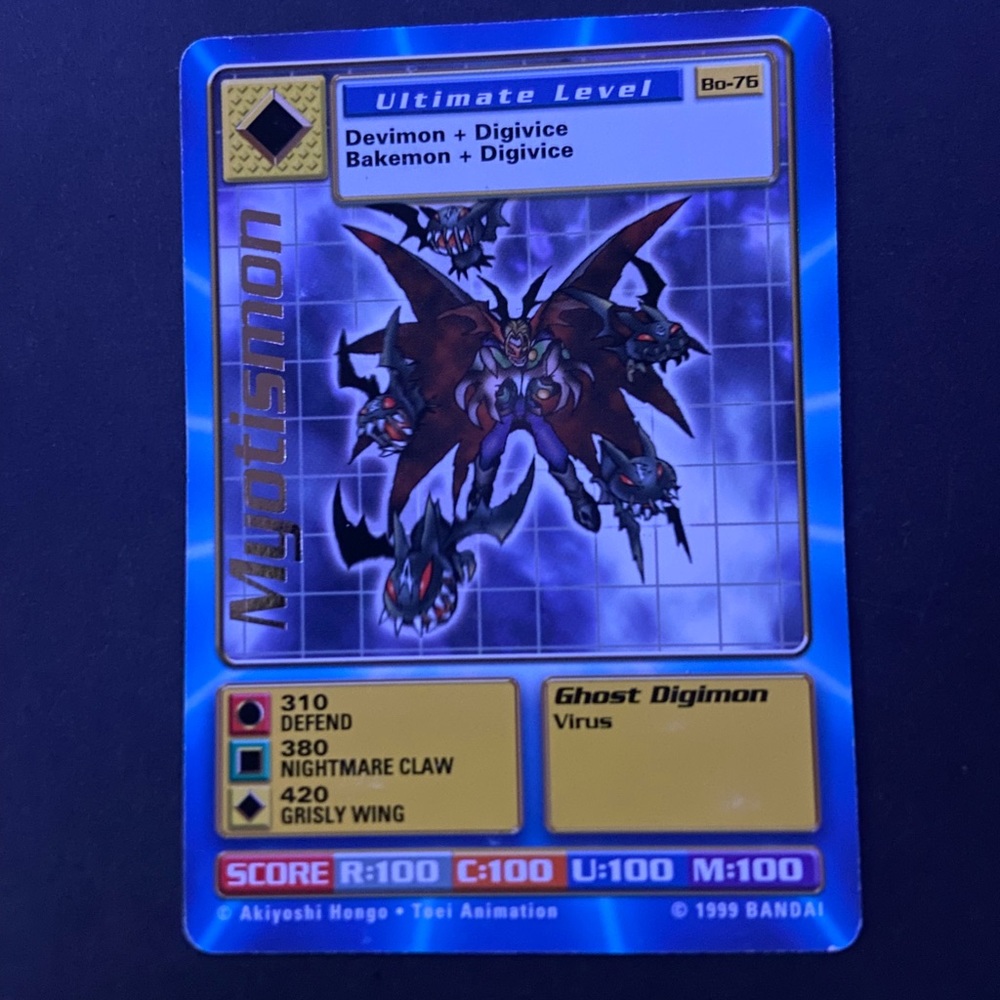 Digimon Card Myotismon